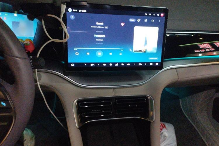 Used BYD Song PLUS New Energy 2025 DM-i Intelligent Driving 112KM Prestige Model Audio And AC Panel