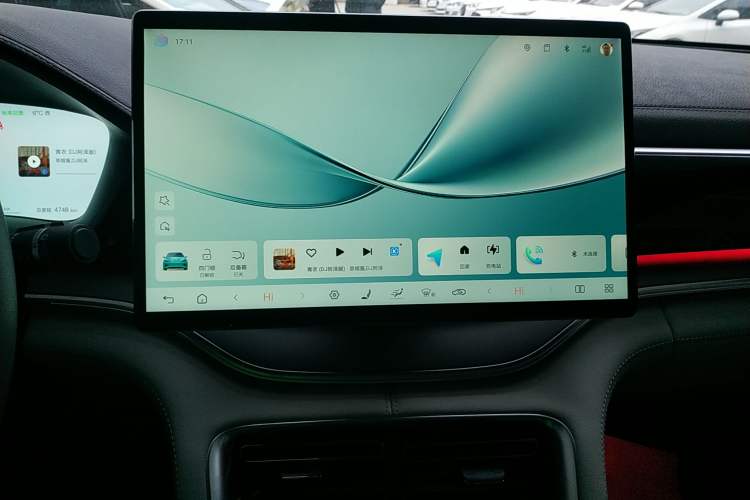 Used BYD Song PLUS New Energy 2025 EV Intelligent Driving Version 520km Premium Model Audio And AC Panel