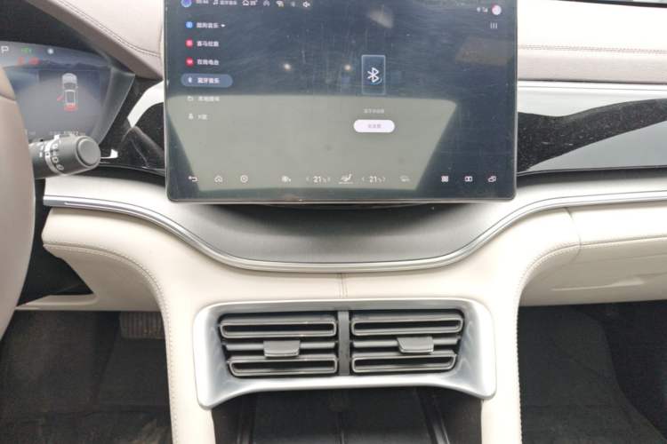 Used BYD Song PLUS New Energy 2025 DM-i 112KM Prestige Model Audio And AC Panel