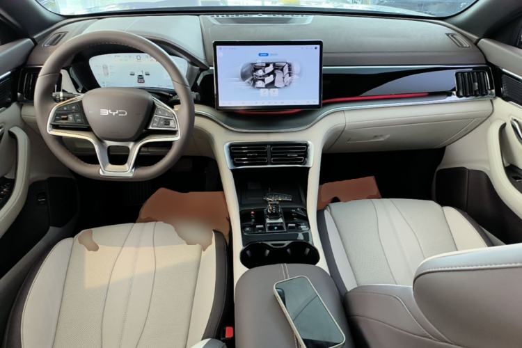 Used BYD Song PLUS New Energy 2025 DM-i 112KM Prestige Model Center Console