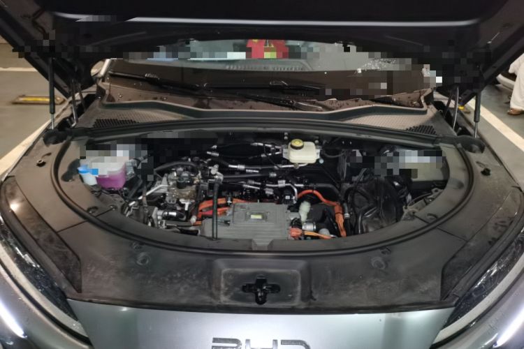Used BYD Song PLUS New Energy 2025 EV 520km Premium Version Engine Bay