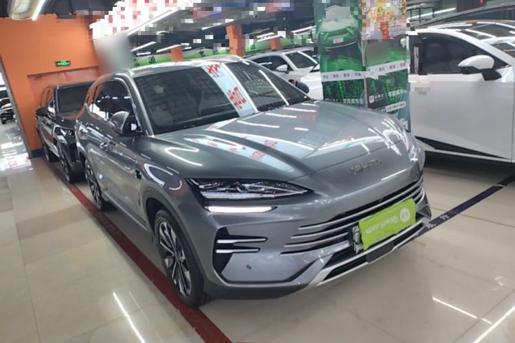 Used BYD Song PLUS New Energy 2025 DM-i Intelligent Driving 160KM Flagship Model Front Right 45 Deg