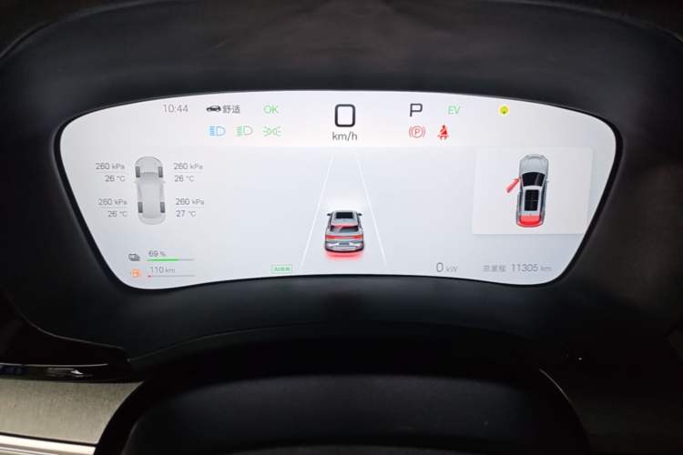 Used BYD Song PLUS New Energy 2025 DM-i 112KM Prestige Model Instrument Cluster