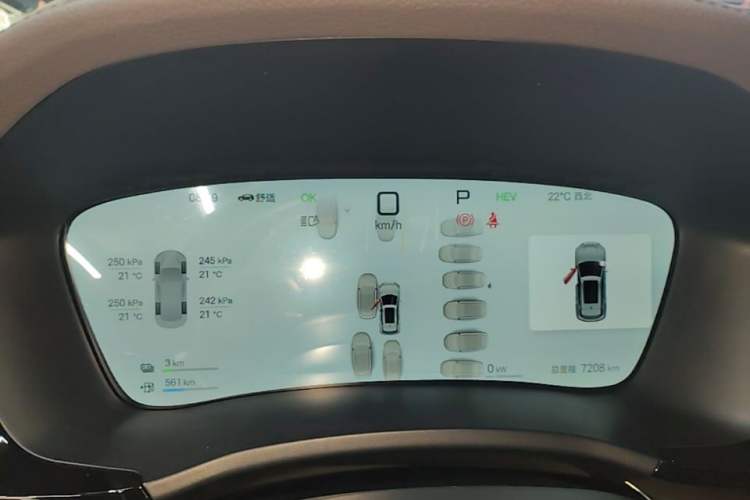 Used BYD Song PLUS New Energy 2025 DM-i Intelligent Driving 160KM Flagship Model Instrument Cluster