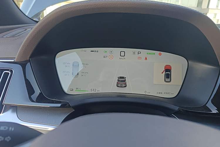 Used BYD Song PLUS New Energy 2025 EV 520km Premium Version Instrument Cluster