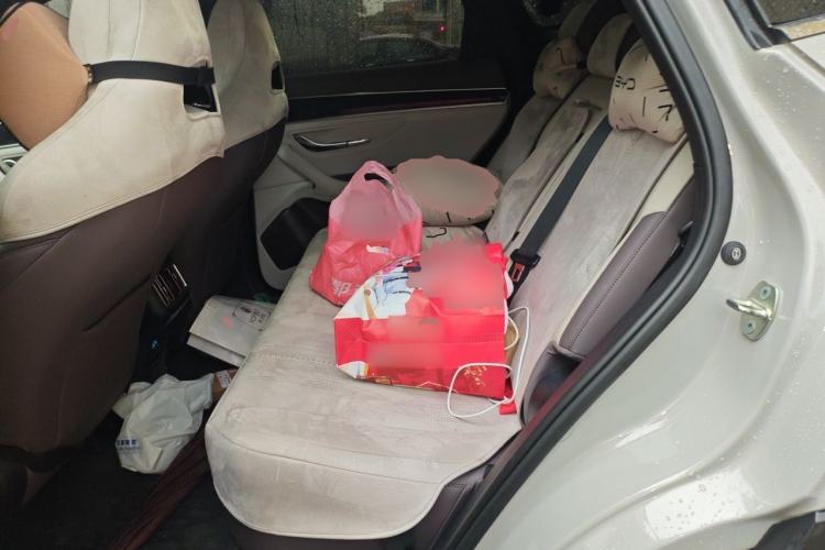 Used BYD Song PLUS New Energy 2025 EV with 605 km Range – Flagship Version Left Rear Seat