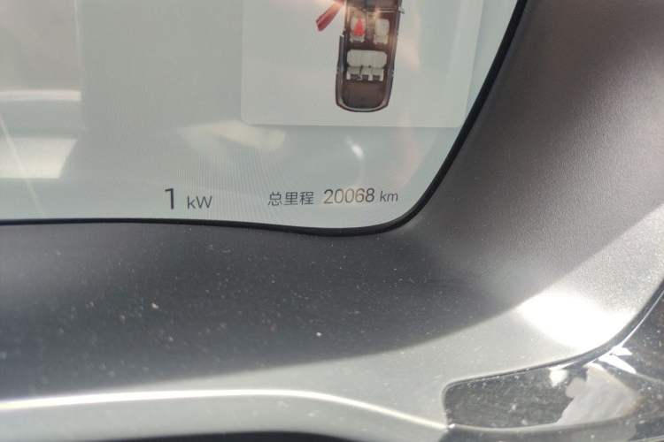 Used BYD Song PLUS New Energy 2025 DM-i 160KM Flagship Model Odometer Close Up