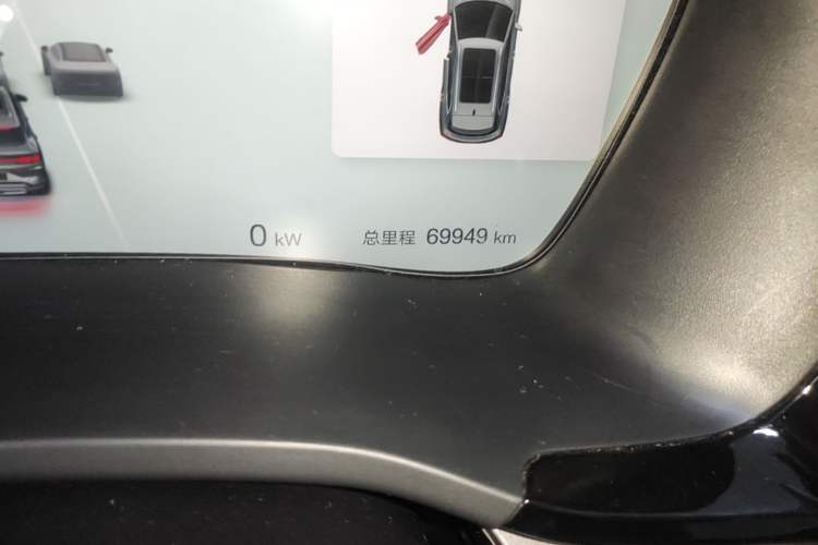 Used BYD Song PLUS New Energy 2025 DM-i 112KM Prestige Model Odometer Close Up