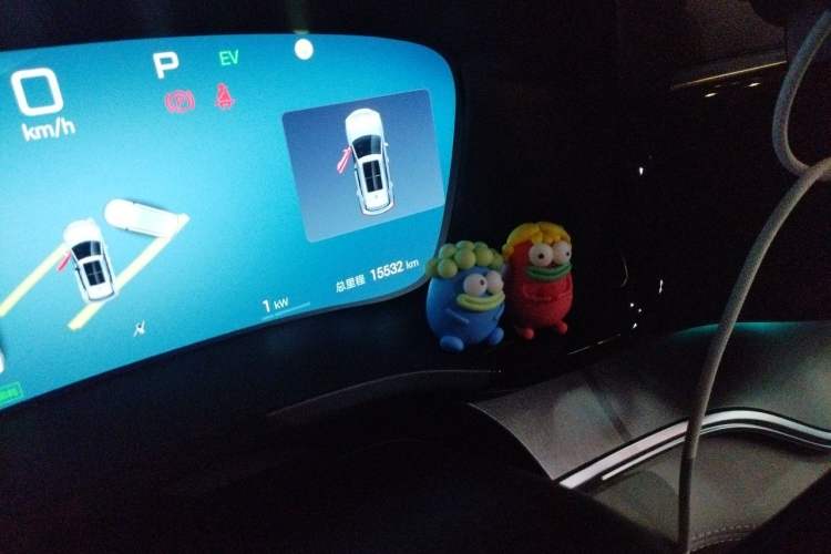 Used BYD Song PLUS New Energy 2025 DM-i Intelligent Driving 112KM Prestige Model Odometer Close Up