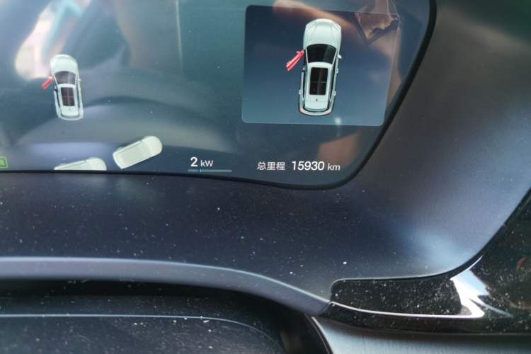 Used BYD Song PLUS New Energy 2025 DM-i 112KM Prestige Model Odometer Close Up