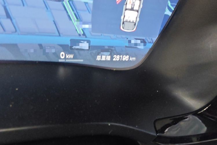 Used BYD Song PLUS New Energy 2025 DM-i Smart Drive 112KM Prestige Model Odometer Close Up