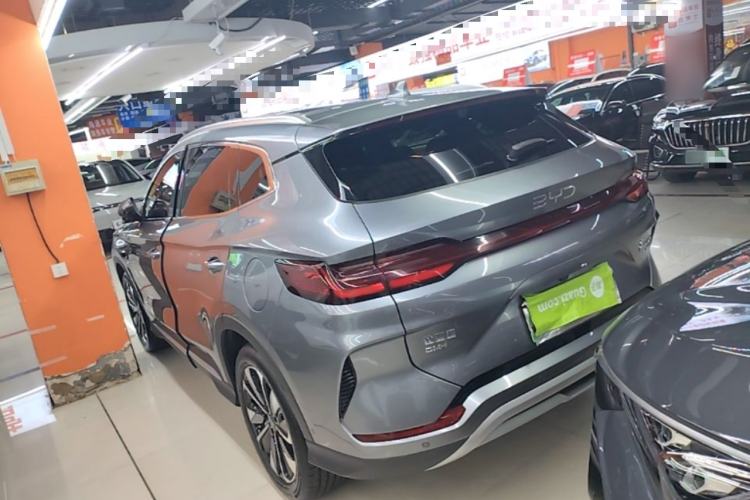 Used BYD Song PLUS New Energy 2025 DM-i Intelligent Driving 160KM Flagship Model Rear Left 45 Deg