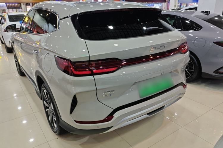 Used BYD Song PLUS New Energy 2025 DM-i Intelligent Driving 112KM Prestige Model Rear Left 45 Deg