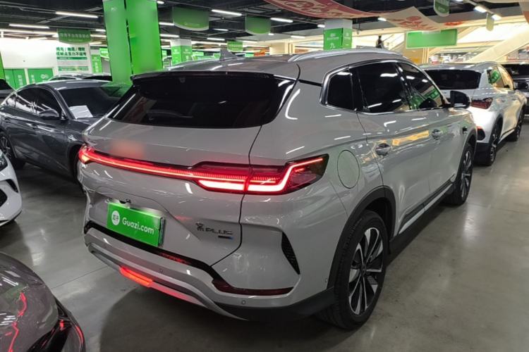 Used BYD Song PLUS New Energy 2025 EV Smart Drive Edition 605km Flagship Model Rear Right 45 Deg