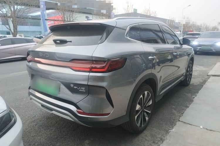 Used BYD Song PLUS New Energy 2025 DM-i Smart Drive 112KM Prestige Model Rear Right 45 Deg