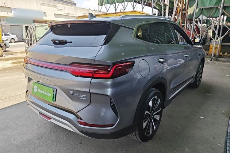 Used BYD Song PLUS New Energy 2025 EV Intelligent Driving Edition 520km Luxury Model Rear Right 45 Deg