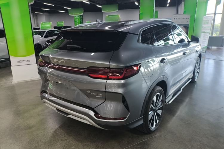 Used BYD Song PLUS New Energy 2025 EV Intelligent Driving Edition 520km Luxury Model Rear Right 45 Deg