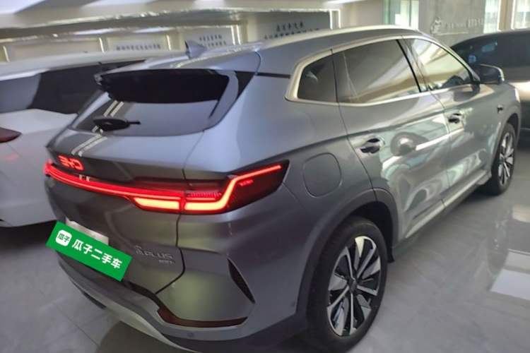 Used BYD Song PLUS New Energy 2025 DM-i Intelligent Driving 112KM Prestige Model Rear Right 45 Deg