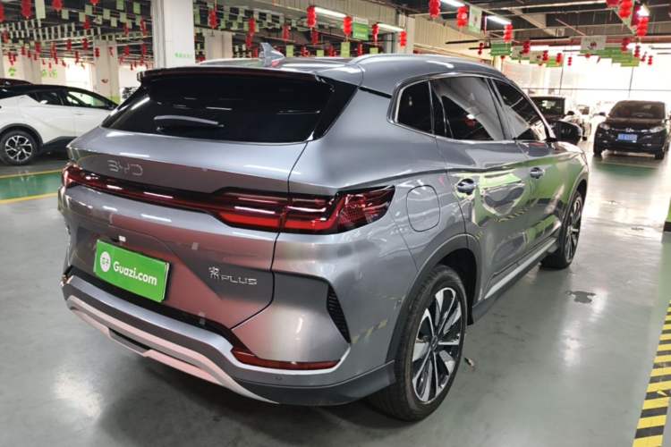 Used BYD Song PLUS New Energy 2025 DM-i 112KM Prestige Model Rear Right 45 Deg
