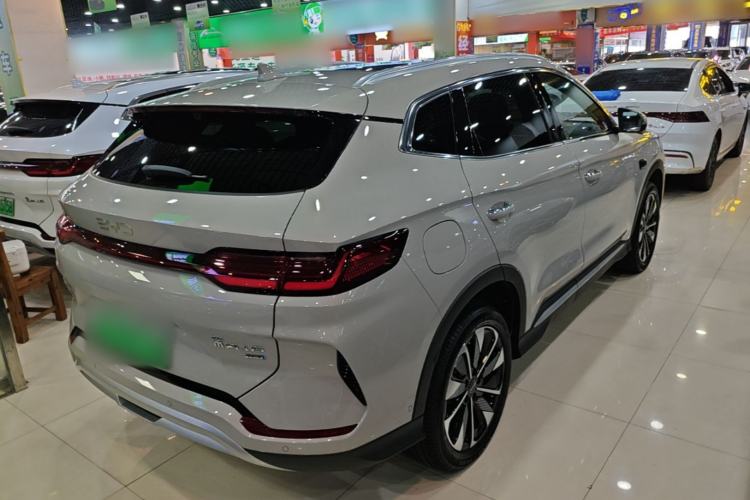 Used BYD Song PLUS New Energy 2025 DM-i Intelligent Driving 112KM Prestige Model Rear Right 45 Deg