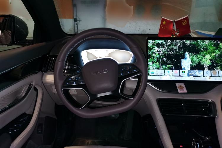 Used BYD Song PLUS New Energy 2025 EV 520km Premium Version Steering Wheel