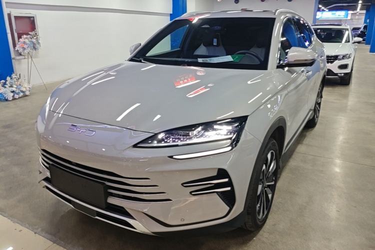 Used BYD Song PLUS New Energy 2025 DM-i 112KM Prestige Model Guazi used car, China used car export, Used car for sale, Used BYD cars, Cheapest cars for sale