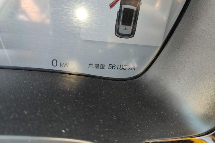 Used BYD Song PLUS New Energy 2025 DM-i 160KM Flagship Model Odometer Close Up