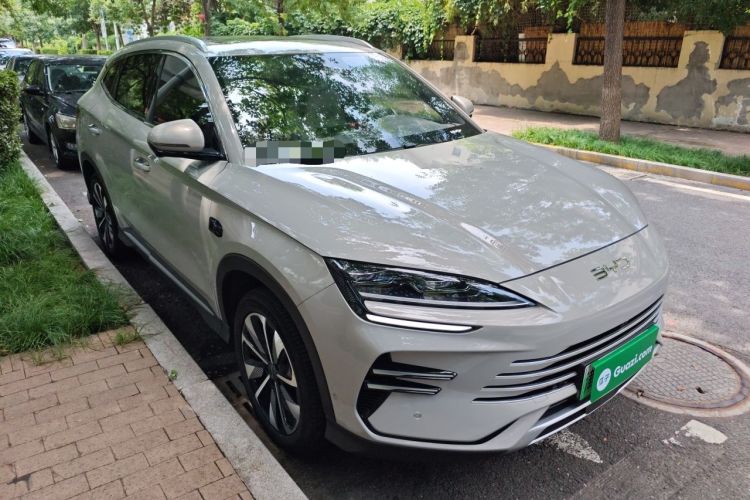 Used BYD Song PLUS New Energy 2025 DM-i Intelligent Driving 112KM Prestige Model Front Right 45 Deg