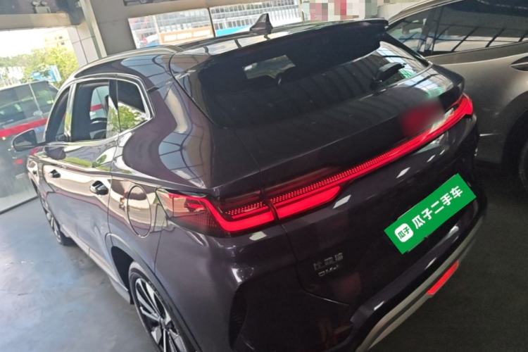 Used BYD Song PLUS New Energy 2025 DM-i Intelligent Driving 112KM Prestige Model Rear Left 45 Deg