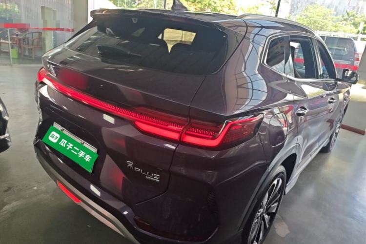 Used BYD Song PLUS New Energy 2025 DM-i Intelligent Driving 112KM Prestige Model Rear Right 45 Deg