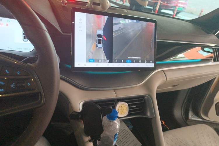 Used BYD Song PLUS New Energy 2025 DM-i 112KM Prestige Model Audio And AC Panel