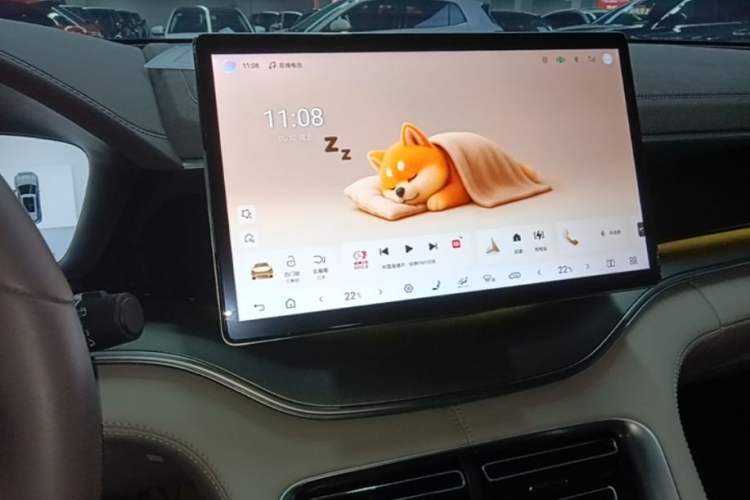 Used BYD Song PLUS New Energy 2025 DM-i 112KM Prestige Model Audio And AC Panel