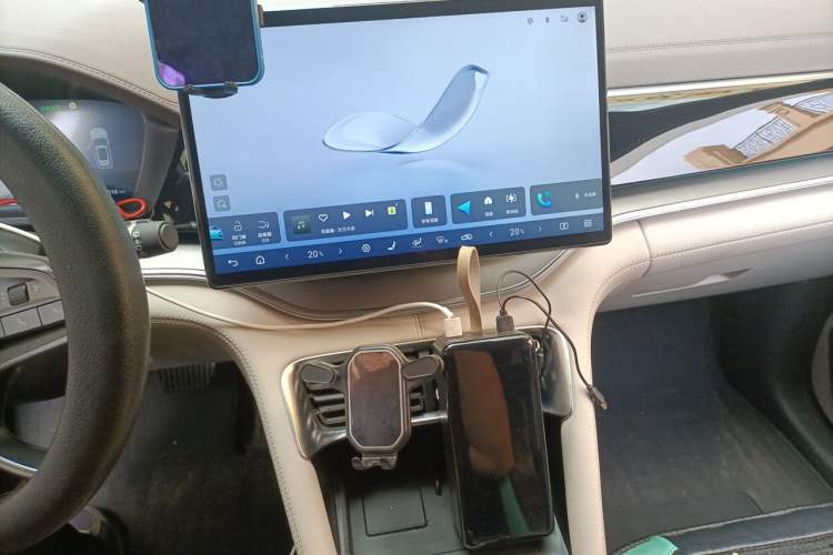 Used BYD Song PLUS New Energy 2025 EV 520km Premium Version Audio And AC Panel