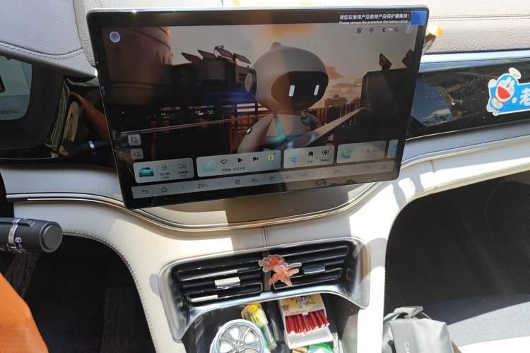 Used BYD Song PLUS New Energy 2025 EV 520km Luxury Version Audio And AC Panel