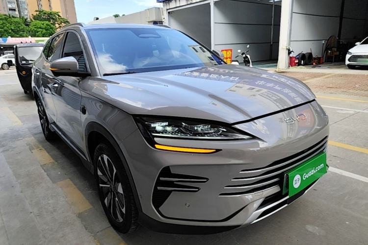 Used BYD Song PLUS New Energy 2025 DM-i Intelligent Driving 112KM Prestige Model Front Right 45 Deg