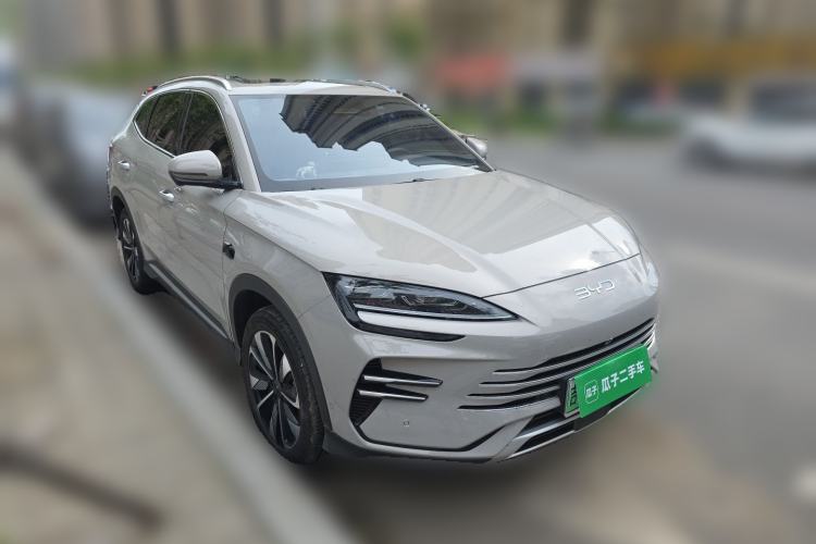 Used BYD Song PLUS New Energy 2025 DM-i Intelligent Driving 160KM Flagship Model Front Right 45 Deg