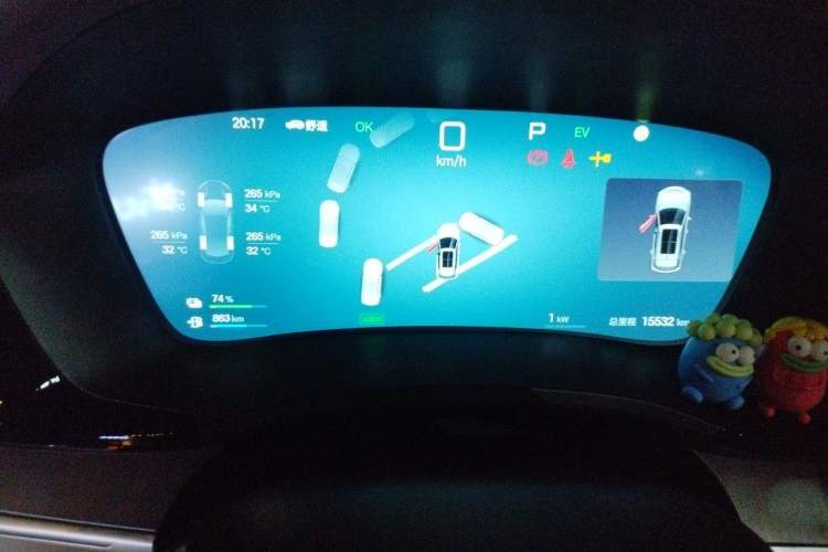 Used BYD Song PLUS New Energy 2025 DM-i Intelligent Driving 112KM Prestige Model Instrument Cluster