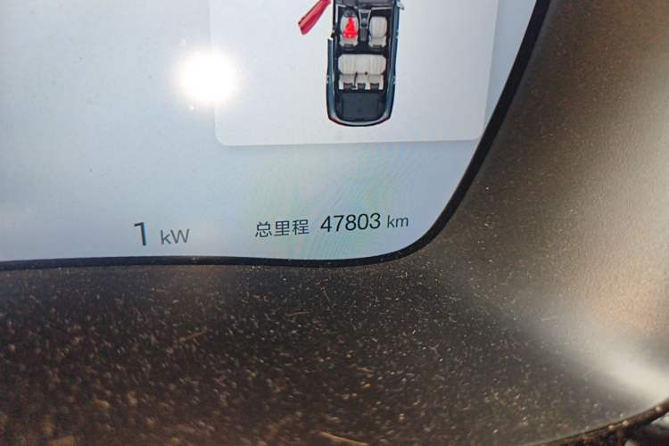Used BYD Song PLUS New Energy 2025 DM-i 160KM Flagship Model Odometer Close Up