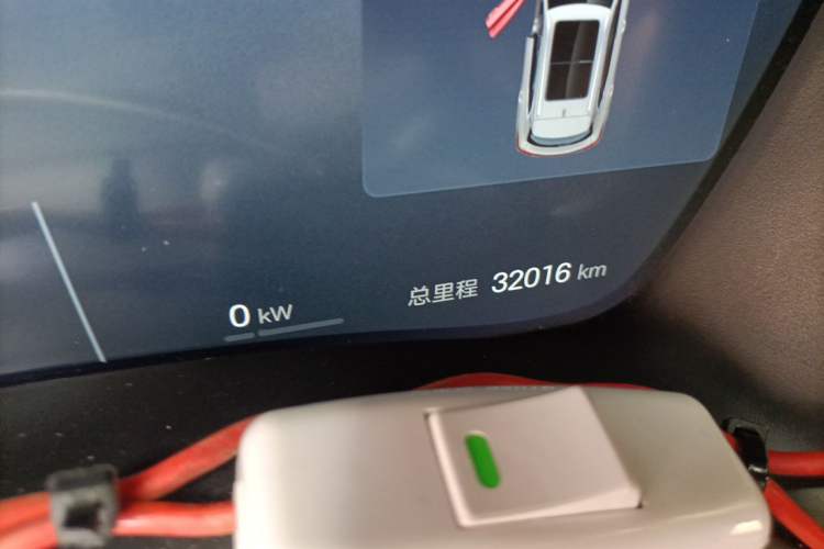 Used BYD Song PLUS New Energy 2025 EV 520km Premium Version Odometer Close Up