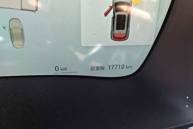 Used BYD Song PLUS New Energy 2025 EV 520km Premium Version Odometer Close Up