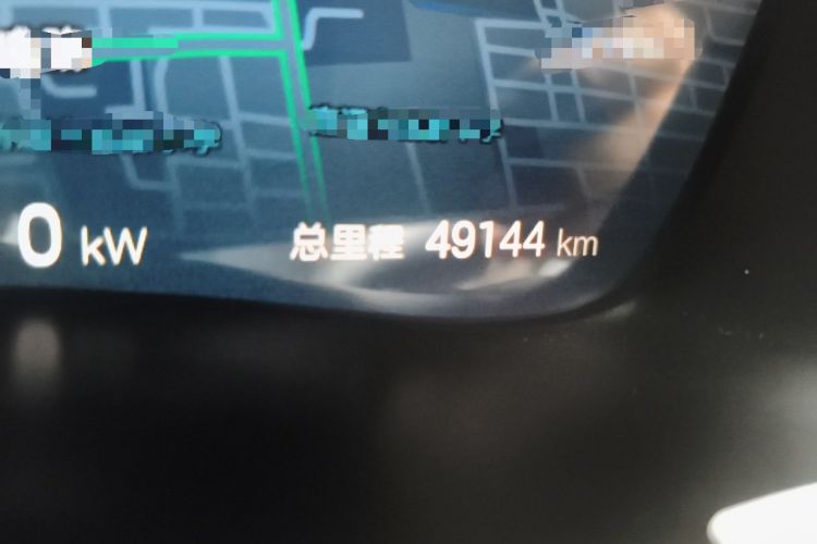 Used BYD Song PLUS New Energy 2025 EV 520km Luxury Version Odometer Close Up