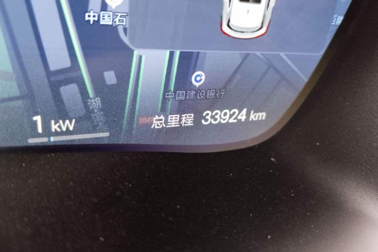 Used BYD Song PLUS New Energy 2025 EV Intelligent Driving Edition 520km Luxury Model Odometer Close Up