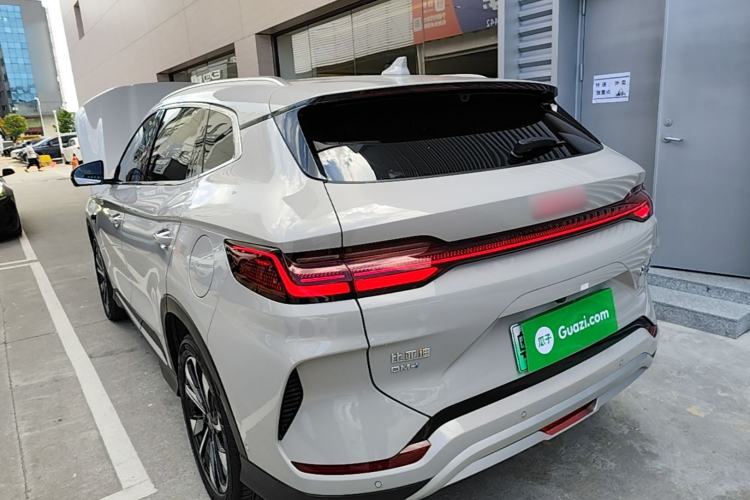 Used BYD Song PLUS New Energy 2025 DM-i Intelligent Driving 112KM Prestige Model Rear Left 45 Deg