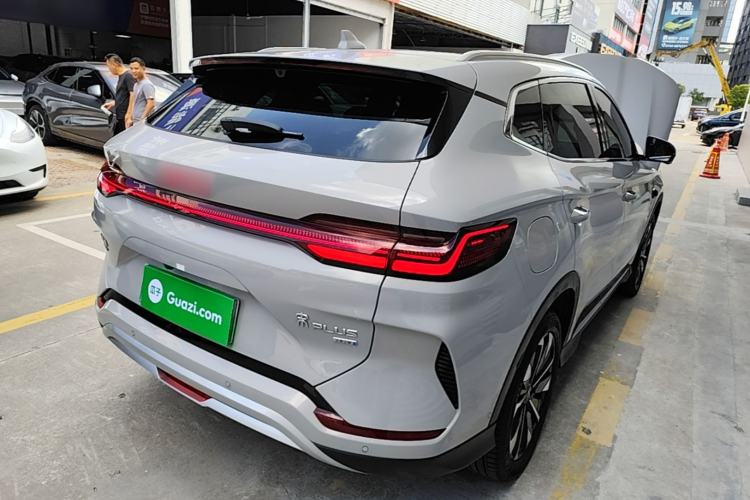 Used BYD Song PLUS New Energy 2025 DM-i Intelligent Driving 112KM Prestige Model Rear Right 45 Deg