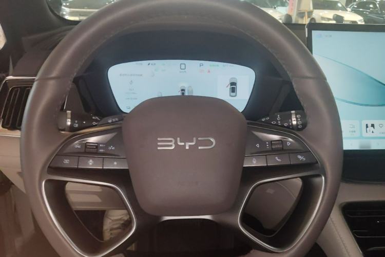 Used BYD Song PLUS New Energy 2025 EV Intelligent Driving Version 520km Premium Model Steering Wheel