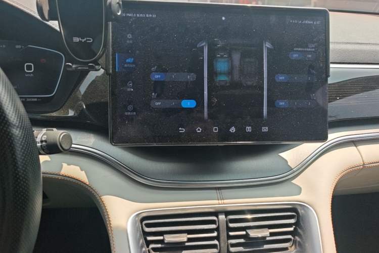 Used BYD Song PLUS New Energy 2025 EV Smart Drive Edition 605km Flagship Model Audio And AC Panel