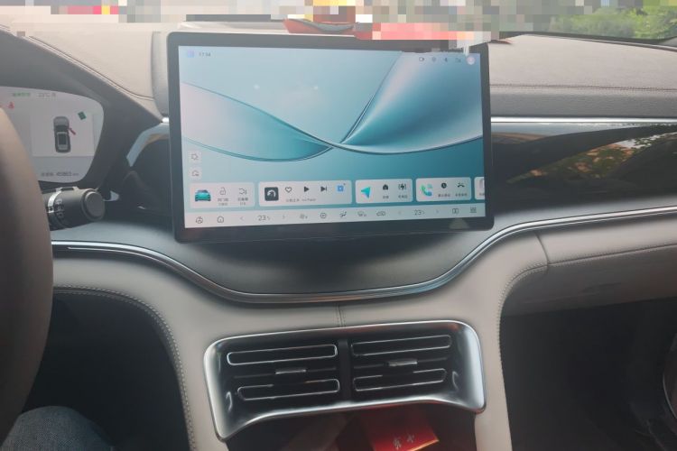 Used BYD Song PLUS New Energy 2025 EV 520km Luxury Version Audio And AC Panel