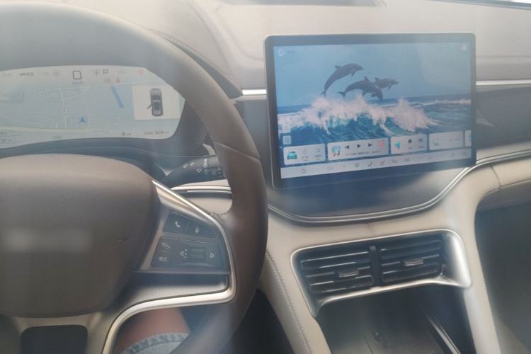 Used BYD Song PLUS New Energy 2025 DM-i 112KM Prestige Model Center Console