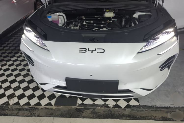Used BYD Song PLUS New Energy 2025 EV Intelligent Driving Version 520km Premium Model Engine Bay
