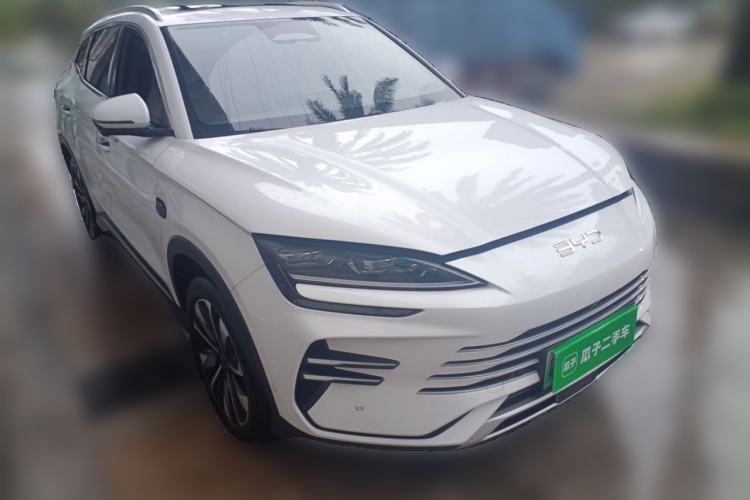 Used BYD Song PLUS New Energy 2025 DM-i Intelligent Driving 160KM Flagship Model Front Right 45 Deg